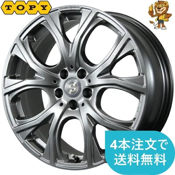 ホイール1本 TeamSPARCO BENEJU (H/MG) 18インチ 7.5J PCD：108/5H インセット：45 輸入車用 Ford/JAGUAR/LAND ROVER/VOLVO