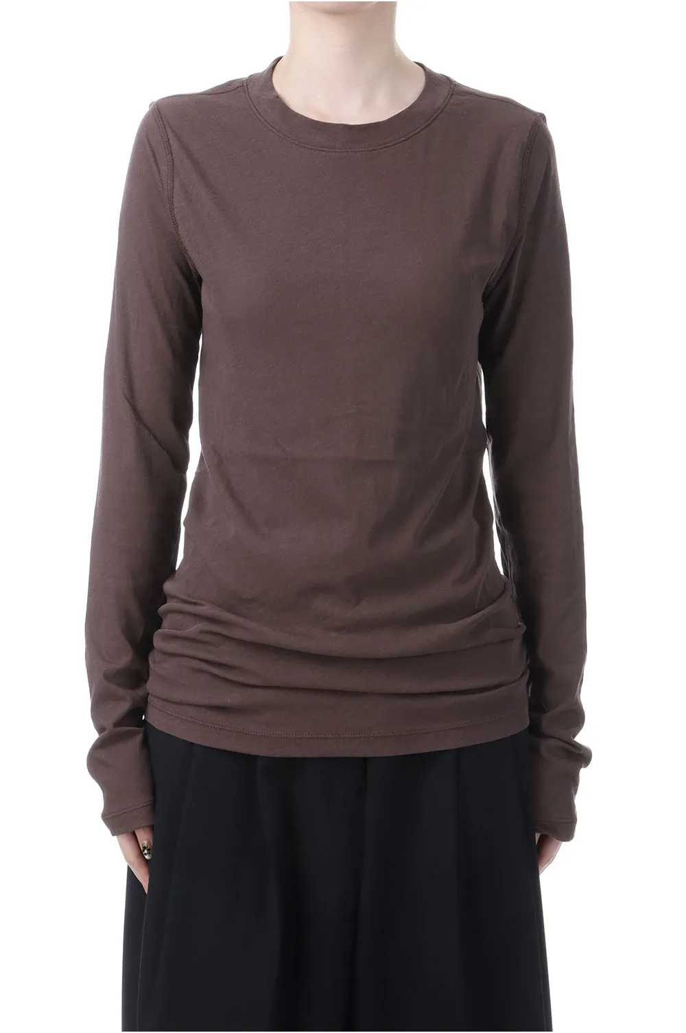 Highgauge Long T-shirts -BURGUNDY (12520614) Todayful(トゥデイフル)