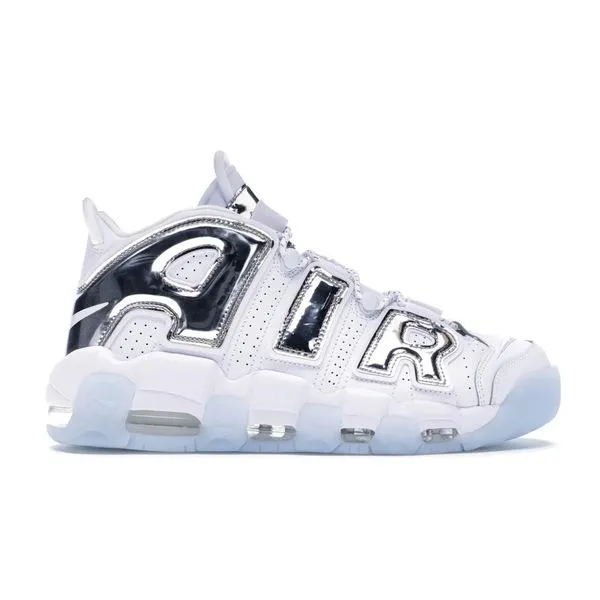 Nike ナイキ レディース スニーカー Nike Air More Uptempo Chrome White (Women's) 【サイズ US_8.5(25.5cm) 】