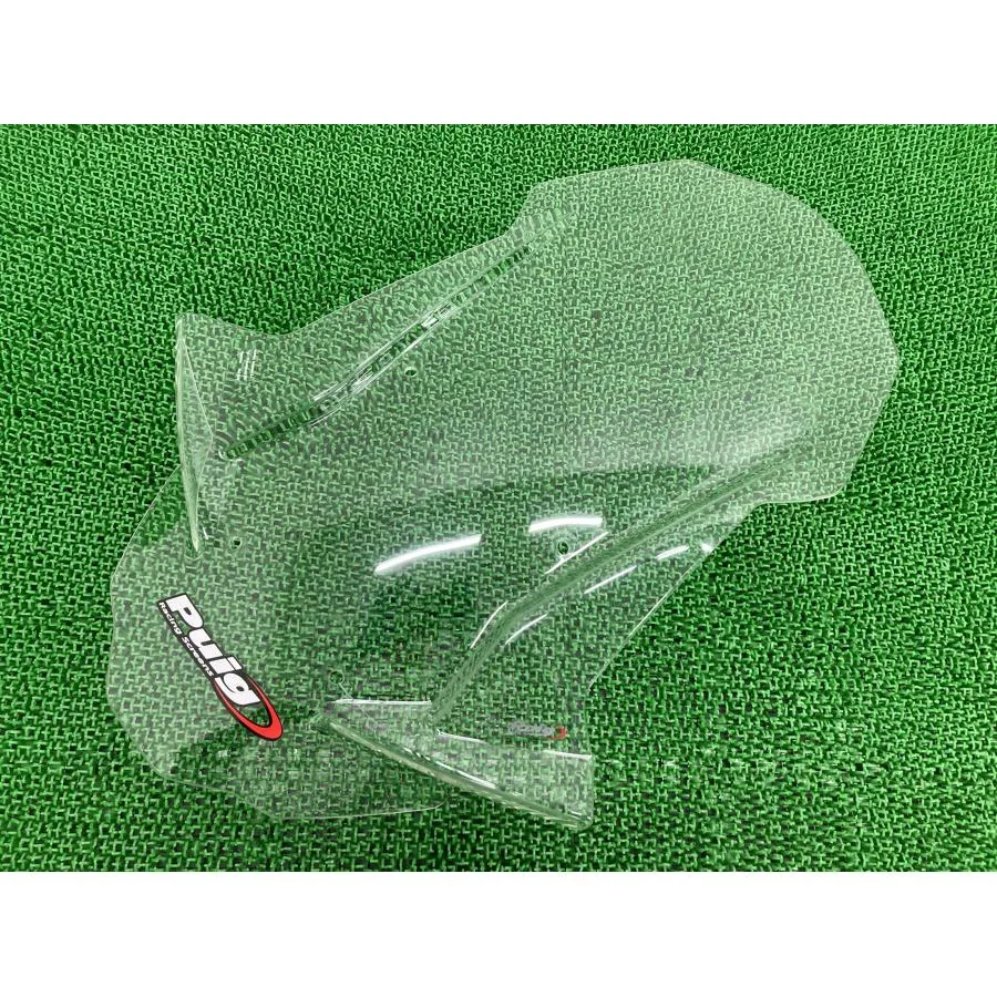 Puig製X-ADV スクリーン RC95-1200*** 社外 中古 バイク 部品 2019年式外し RC95- プーチ 全長655mm クリア ツーリングスクリーン 21