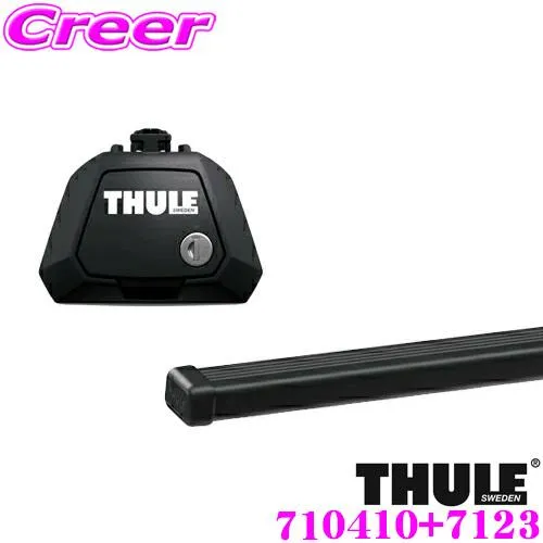 THULE ルーフキャリア取付2点セット ホンダ GR系 フィット(クロスタールーフレール付き)用
