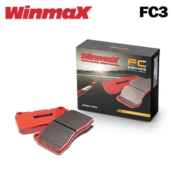 WinmaX ウィンマックス ブレーキパッド FC3 前後セット ファミリア BG6P BG6R BG6Z S64.1〜H2.1