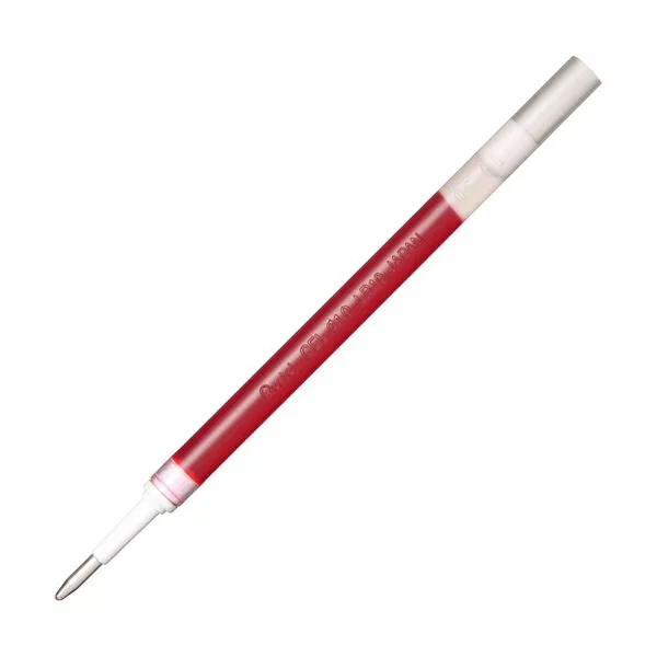 （まとめ）ぺんてる ゲルインクボールペン 替芯 1.0mm 砲弾チップ 赤 エナージェルシリーズ用 XLR10-B 1本 【×100セット】 進化した書き心地 パワフルなエナジーを宿すゲルインクボールペンの新たなる時代へ 驚きの書きやすさ、1.0mmの砲弾チップが紡ぎ出す赤い炎 エナー
