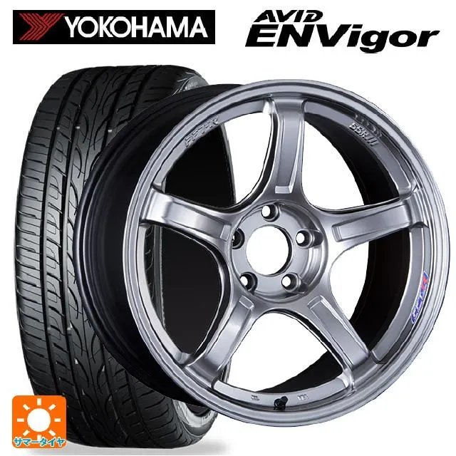 送料無料 サマータイヤホイールセット 225/45R18 95W ヨコハマ エービット エンビガー S321 タナベ SSR GT X03 18-7.
