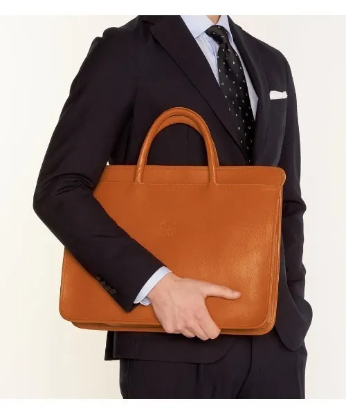 ビジネスバッグ IL BISONTE / ORIGINAL LEATHER / ビジネスバッグ メンズ レディース