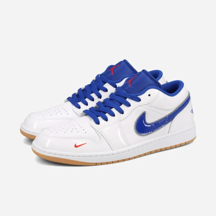 NIKE AIR JORDAN 1 LOW SE -DODGERS- ナイキ エア ジョーダン 1 ロー SE -ドジャース- WHITE/OLD ROYAL/GUM YELLOW/UNIVERSITY RED ホワイト IQ0400-100
