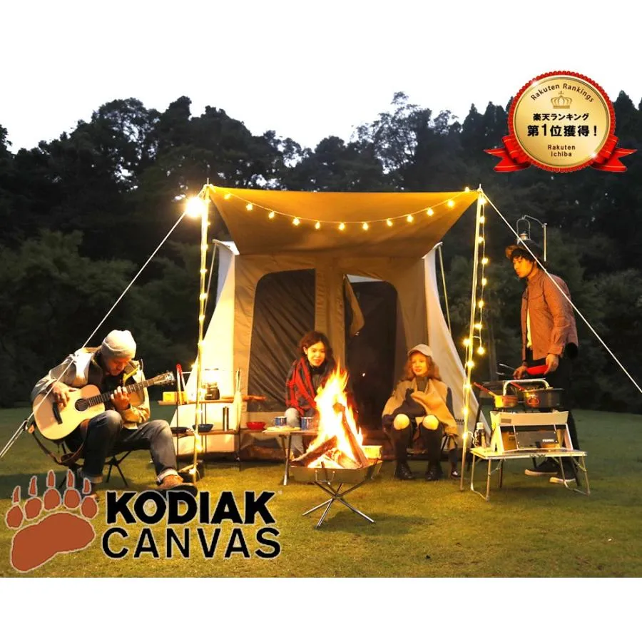 コディアックキャンバス 4人用 Kodiak Canvas Delux コットンテント キャンプ ファミリー