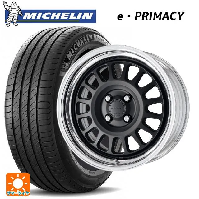 送料無料 サマータイヤホイールセット 215/45R18 89W ミシュラン 正規品 Eプライマシー ワーク シーカー FD 18-7.5J