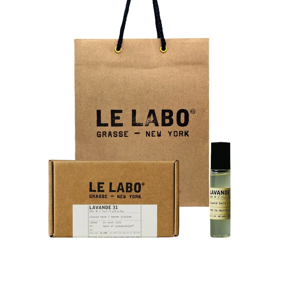 Le Labo ル ラボ LIQUID BALM (リキッド バーム)LAVANDE 31 (ラヴァンド 31)  9mL ショッパー付き プレゼント ギフト 【公式BOXラッピング】紙袋ショッパー付き 誕生日 母の日