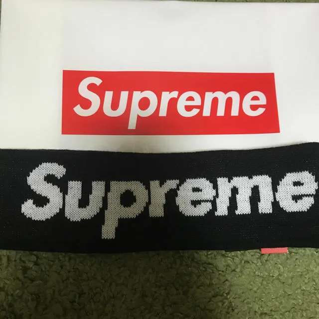 Supreme ヘアバンド タグ付き