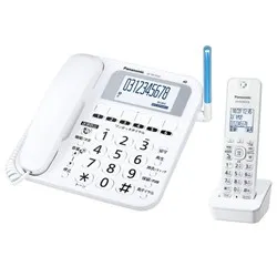 【新品/在庫あり】Panasonic パナソニック VE-GE18DL-W ホワイト コードレス電話機（子機1台付き）