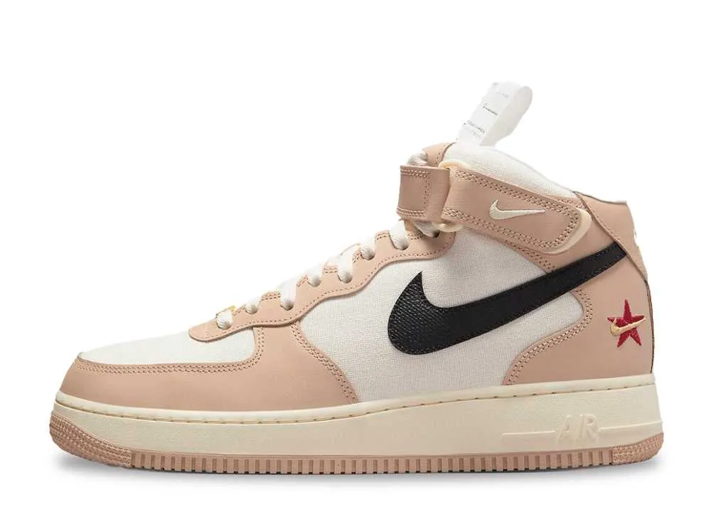 【今だけ500円割引クーポンあり!!】Nike ナイキ エアフォース1 ミッド ペイル アイボリー アンド シマー/居酒屋 ナイキ DX2938-200 メンズ スニーカー ランニングシューズ 21SN-DX2938-200