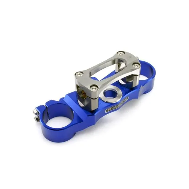 在庫有り ZETA ジータ バークランプ Y SX WR250R/X '07- Blue ZE11-4252