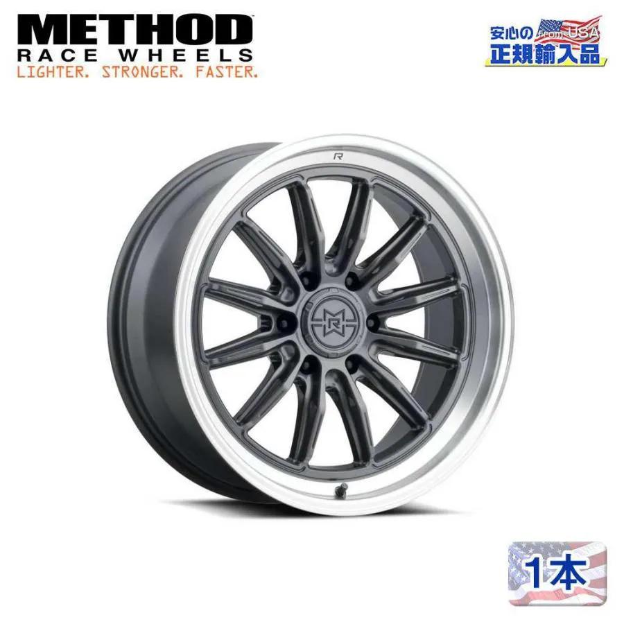 [Method メソッド 正規代理店]22インチアルミホイール 1本 MR803 22×10 6H135 -18 CB87 汎用/MR80331016818N