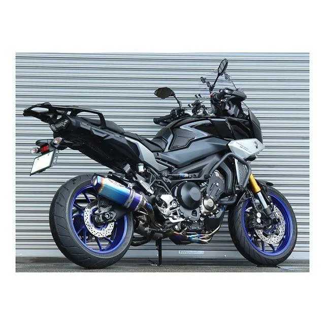 ビートジャパン TRACER900/GT NASSERT-R Evolution Type II フルエキゾーストマフラー（メタルブラック） BEET