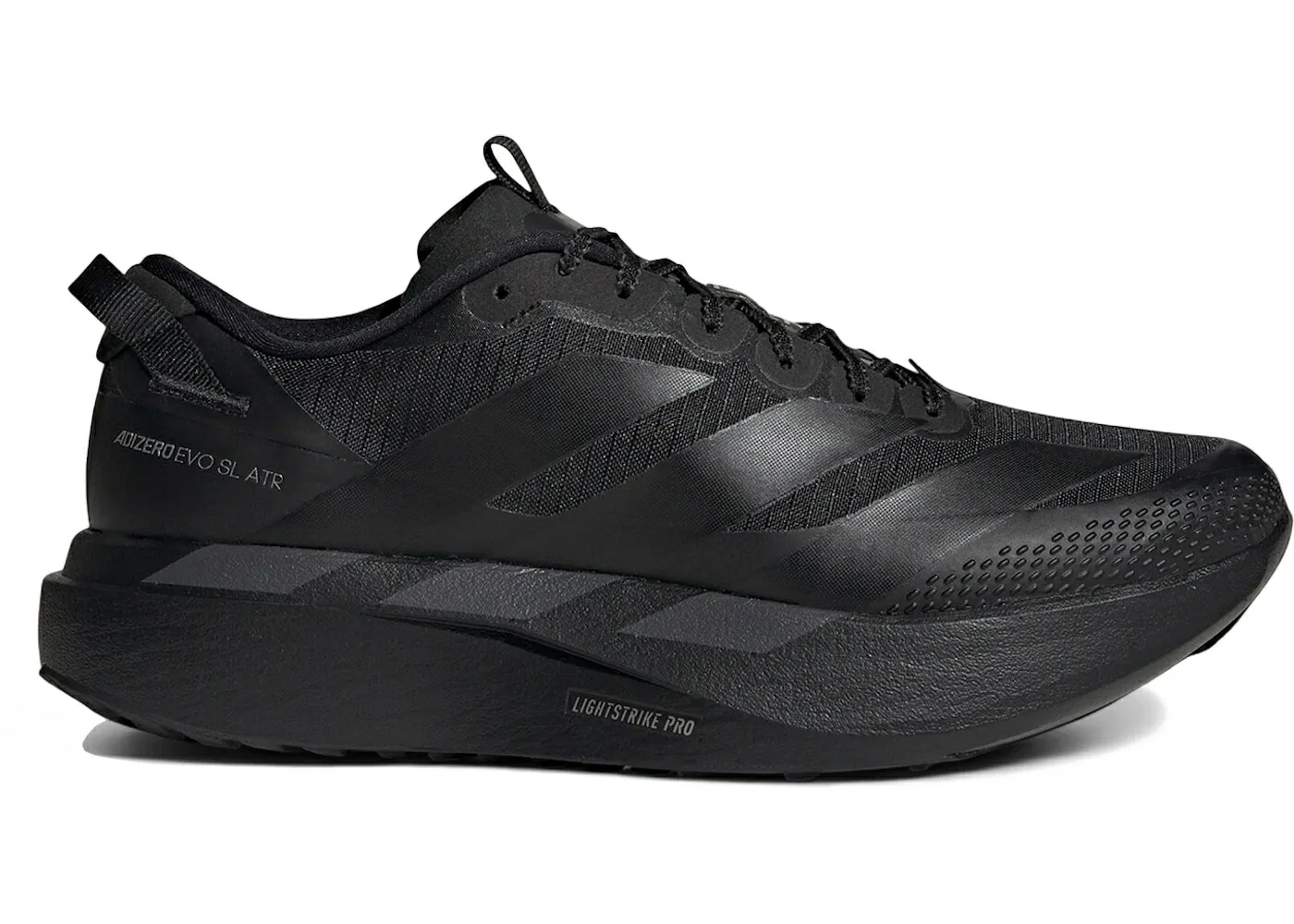 アディダス アディゼロ 黒色 ブラック ナイト 灰色 グレー コア スニーカー メンズ ADIDAS ADIZERO EVO SL ATR BLACK NIGHT GREY / CORE BLACK NIGHT GREY IRON