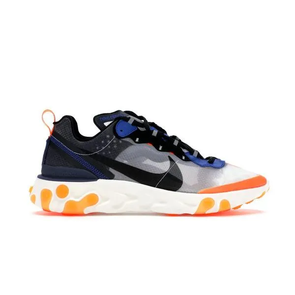 Nike ナイキ メンズ ランニング スニーカー Nike React Element 87 Thunder Blue/Total Orange 【US_9.5(27.5cm) 】