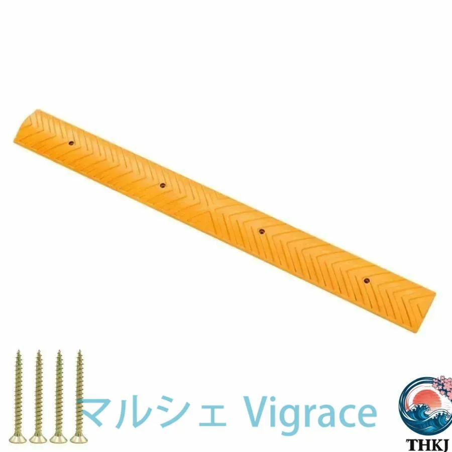 ゴム製道路バンプ 100cm スピードバンプ 学校入口 コミュニティ入口用 減速帯