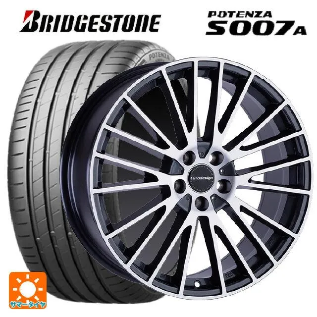 BMW 5シリーズ(G30/G31)用 245/45R18 100Y XL ブリヂストン ポテンザ S007A 正規品 ユーロデザイン カルヴァー