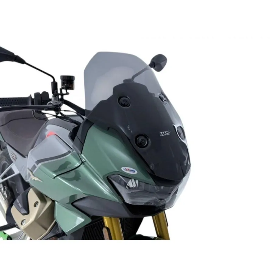 WRS ダブリューアールエス ウインドスクリーン(カポノルドタイプ) カラー：ダークスモーク V100 MANDELLO S MOTOGUZZI モトグッチ スクリーン 外装
