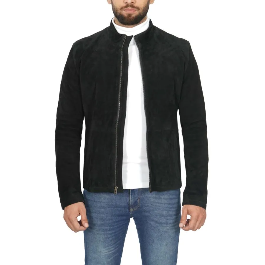 【並行輸入品】Decrum OUTERWEAR メンズ US サイズ: Large カラー: マルチカラー Decrum Suede Jacke