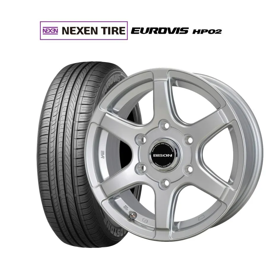 サマータイヤ ホイール4本セット ホットスタッフ バイソン BN-04 NEXEN ネクセン ロードストーン ユーロビズ HP02 165/65R14