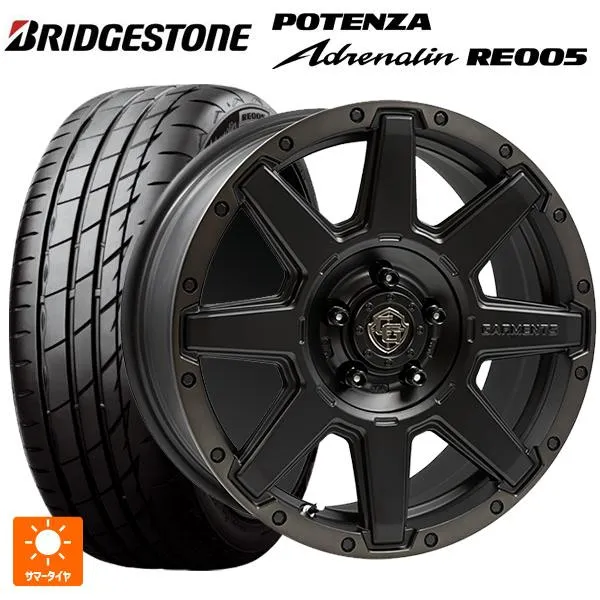 送料無料 サマータイヤホイールセット 195/45R17 81W ブリヂストン ポテンザ アドレナリン RE005 正規品 ウェッズ クロスオーバー