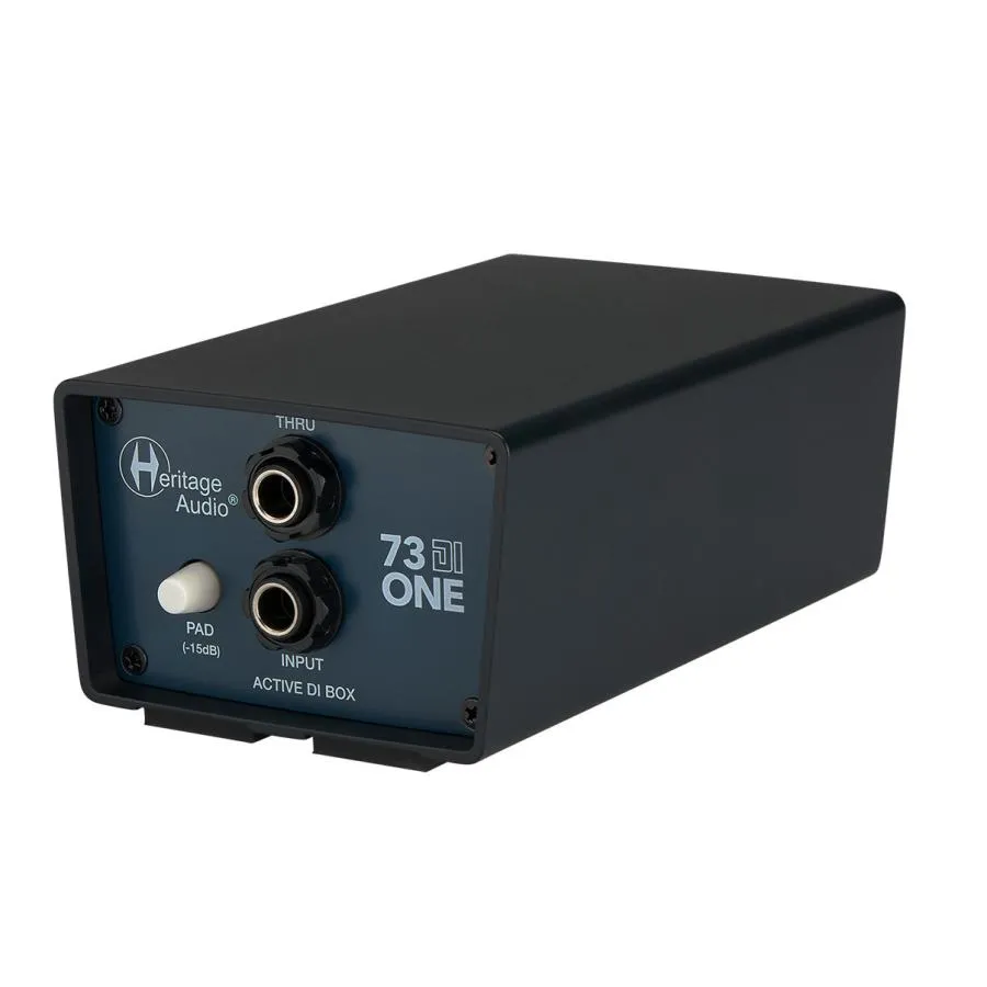 (新製品) Heritage Audio / 73 DI One アクティブ DI ボックス 楽器用ダイレクトボックス 楽器用DI(国内正規品)
