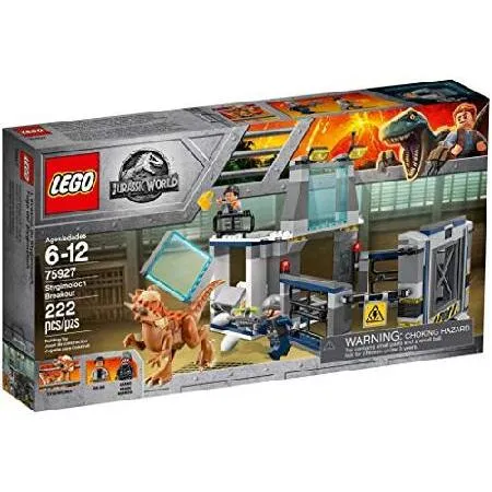 Lego Jurassic World Escape The Stygi Moloch 75927 Entertainment Toy for Boys ＆ Girls