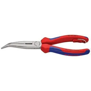 KNIPEX 2622-200TBK 40°先曲ラジオペンチ（BK） ・2622-200TBK クニペックス ハンドツール