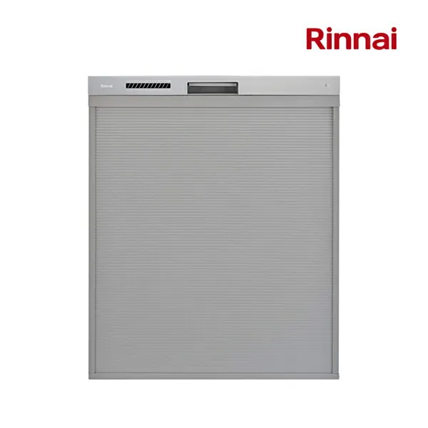 ●リンナイ 食器洗い乾燥機【RKW-D401LPA】深型スライドオープン 幅45cm ハイグレード ステンレス調ハーフミラー(化粧パネル対応)〔GB〕