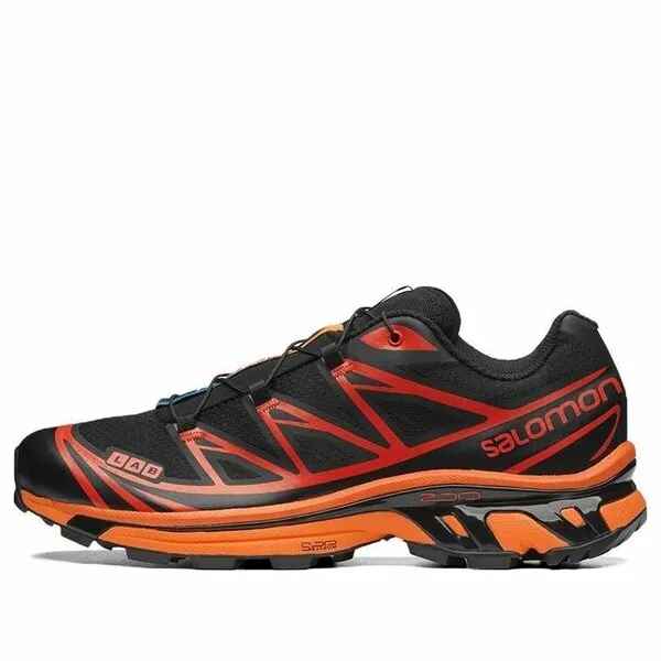 SALOMON サロモン メンズ スニーカー  【Salomon XT-6 Black Red Orange 416203】  サイズ US_10.5(28.5cm)