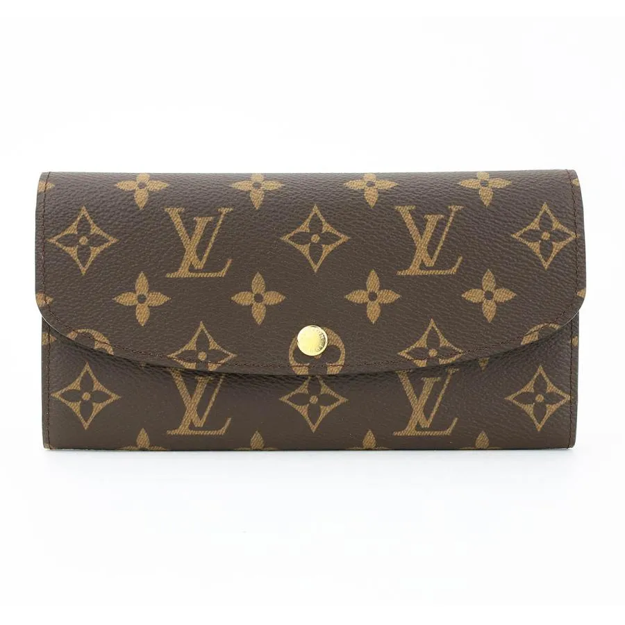 並行輸入 ルイヴィトン 長財布 Louis Vuitton モノグラム ポルトフォイユ・エミリー EMILIE M60697レディース ブラウン