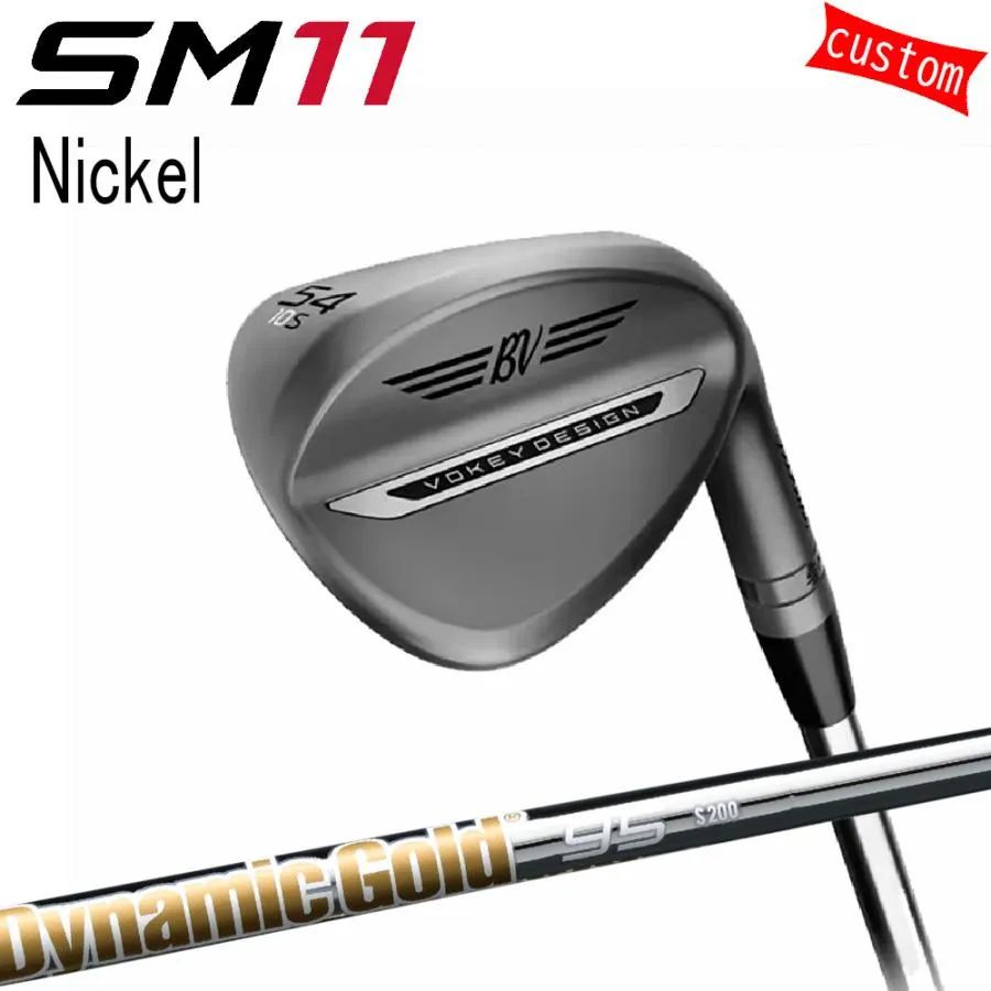 カスタム タイトリスト TITLEIST VOKEY SM11 ニッケル WEDGE ダイナミックゴールド105 26年モデル 日本正規品 ボーケイ SM11 ウェッジ