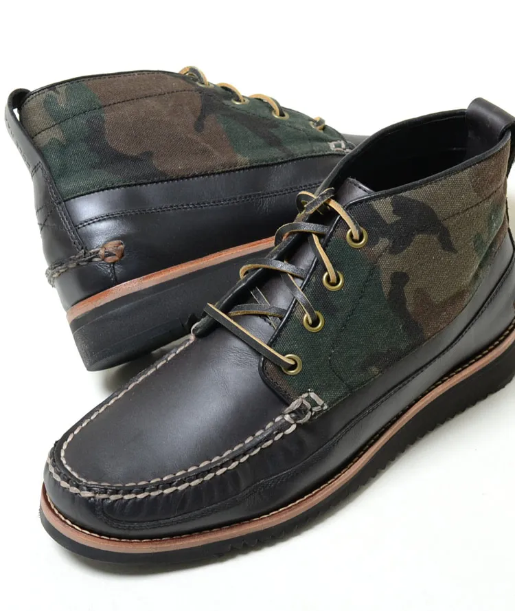 COLE HAAN Pinch Rugged Chukka コールハーン ピンチ ラギッド チャッカ ブラック×カモ メンズ ブーツ シューズ c27296