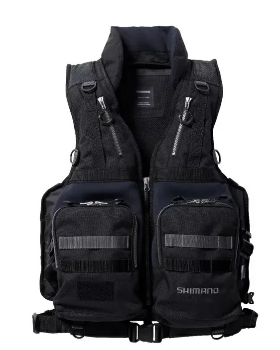 シマノ (Shimano) VF-229X ブラック フリー ロックショアタフベスト