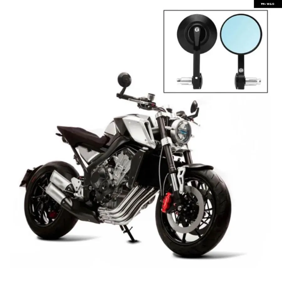 並行輸入品 トライアンフ TRIDENT660 バイク ハンドルバー ミラー リアビュー バイク バーエンド ミラー