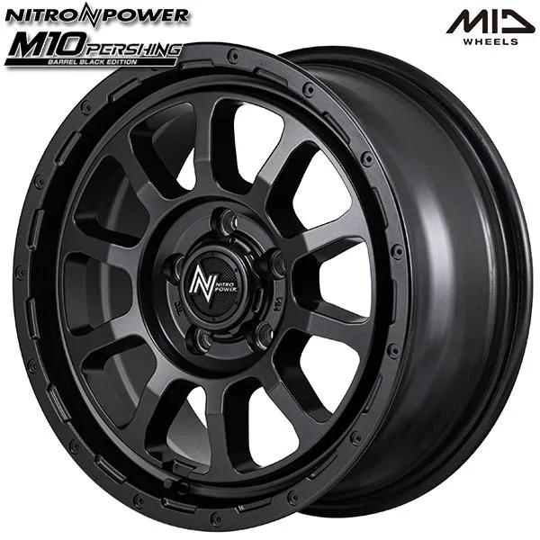 オールシーズンタイヤ ホイールセット 215/60R16インチ 5H114 MID ナイトロパワー M10 パーシング BB ハンコック キナジー 4S2 H750