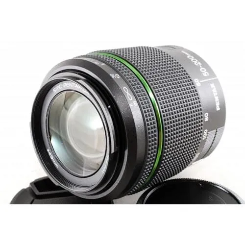 ペンタックス PENTAX 望遠ズームレンズ 防滴構造 DA50-200mmF4-5.6ED WR Kマウント APS-Cサイズ 21870 ブラック