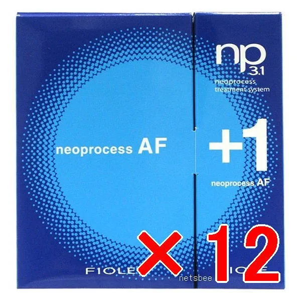☆【送料無料】 フィヨーレ FIOLE ／ ｎｐ3.1 ネオプロセスＡＦトリートメントシステム １箱４本入り 【12個】