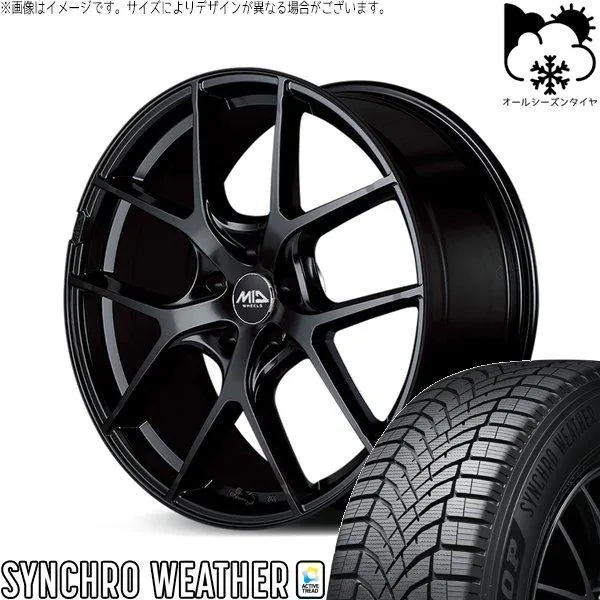 レクサスRX 235/50R21 オールシーズン | シンクロウェザー \u0026 MIDホイール レフィナーダ モーション4 21インチ 5穴114.3