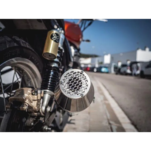 ジーピーアール Exhaust System Bmw R 90 1973/1976 Universal Homologated silencer w…