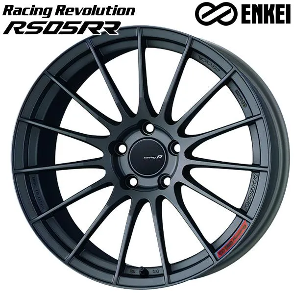 ENKEI エンケイ レーシングレボリューション RS05RR 20インチ 11.0J 5H120 +40 マットダークガンメタ アルミホイール単品 4本セット 送料無料