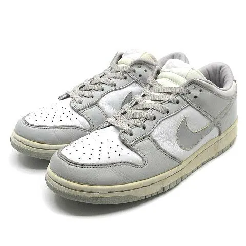 【中古】ナイキ NIKE ダンク ロー DUNK LOW スニーカー 99年製 630358-101 グレー 28cm 観賞用 メンズ 【ベクトル 古着】 260504