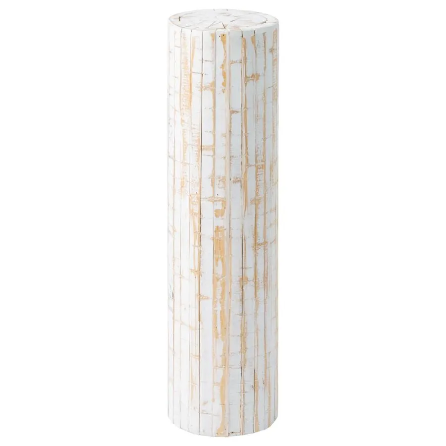グリーンベース 観葉植物 ホワイト 白色 おしゃれ 北欧 フラワースタンド 鉢置 木製 天然木 玄関 室内 GUY-926WH / 東谷