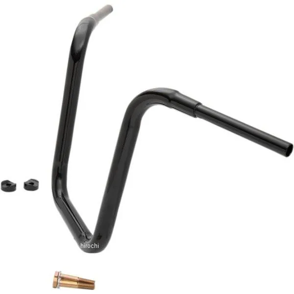 【USA在庫あり】 0601-4853 LAチョッパーズ LA Choppers 1.5インチ ハンドルバー Ape Hanger ワイド 16インチ 黒(つや有り) HD店