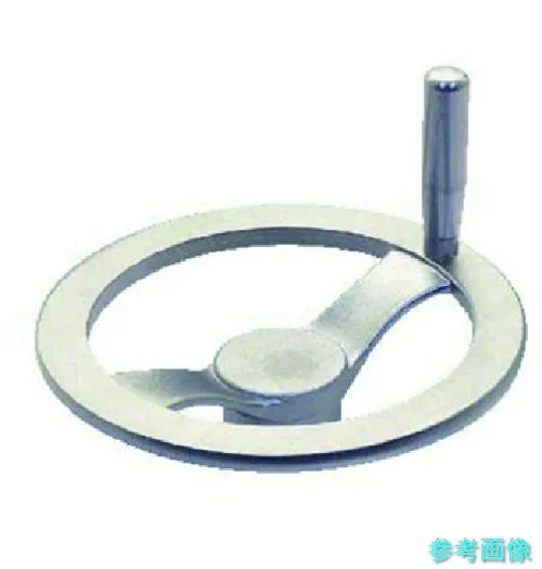 (イマオ) STH160-HN15 ハンドル ステンレスツースポークハンドル車(加工付) ハンドル径160mm