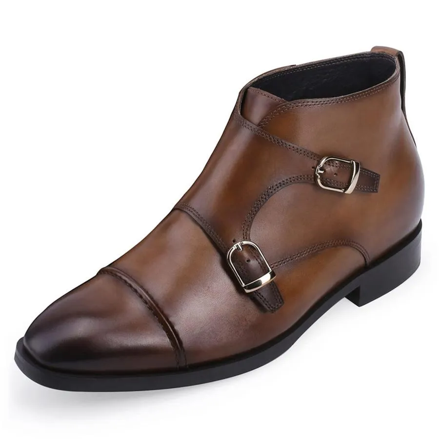 【並行輸入品】CHAMARIPA Height Increase Boots For Men   Elevator Shoes Mens Ca