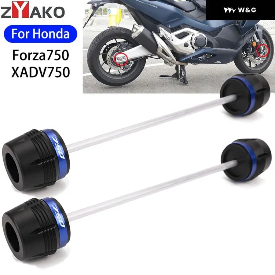 ホンダ FORZA 750 2025 FORZA750 NSS 750 XADV 750 XADV オートバイ バイク リアフロントホイール フォーク スライダー プロテクター アクスル フォーク ク