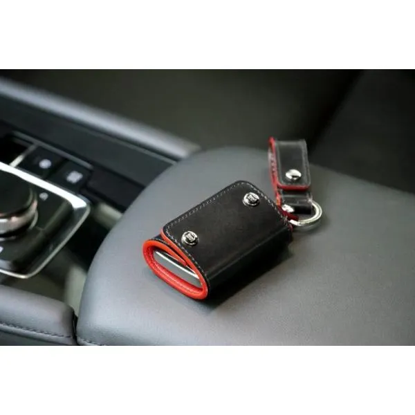 MAZDA3（BP）レザーキーホルダー（新型アドバンストキー装着車用）